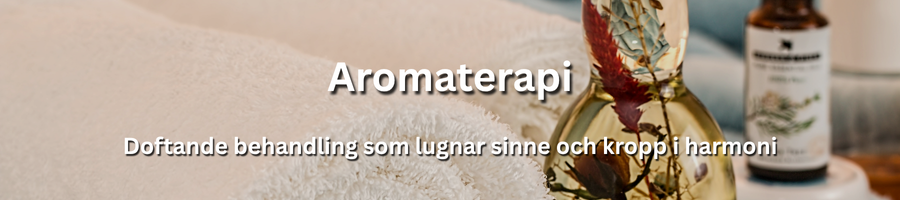 Avkopplande behandling med eteriska oljor och lugnande dofter