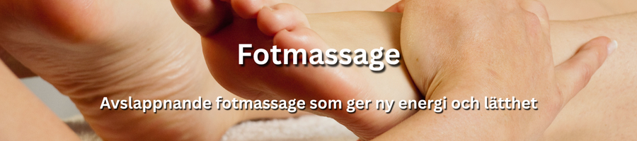 Avkopplande fotbehandling med fokus på återhämtning och välbefinnande