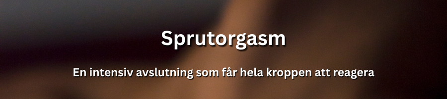 Naturlig och intensiv känsla av njutning och frigörelse