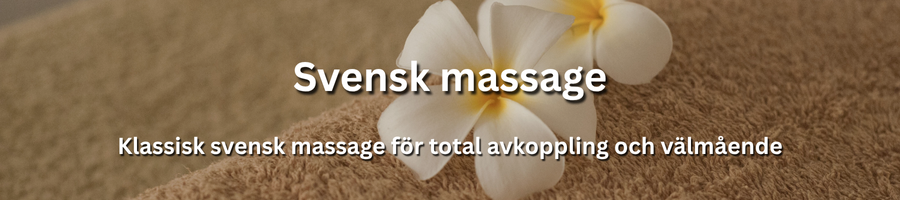 Klassisk helkroppsmassage som främjar avslappning och cirkulation